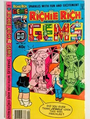 Vintage Richie Rich Gems 27 Harvey Comics 1979 Excellent Condition Free Ship